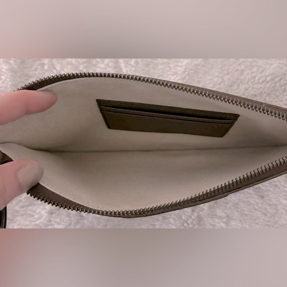 Gucci GG Supreme Ophidia Web Stripe Pouch Wristlet - Picture 4 of 5